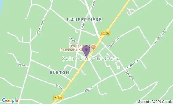 Localisation Saint Just de Claix Ap - 38680