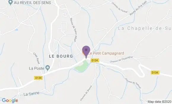 Localisation Sonnay Ap - 38150