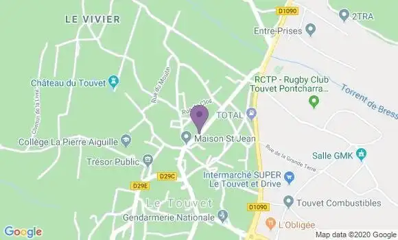 Localisation Le Touvet - 38660