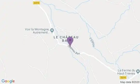 Localisation Treminis Ap - 38710