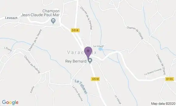 Localisation Varacieux Bp - 38470