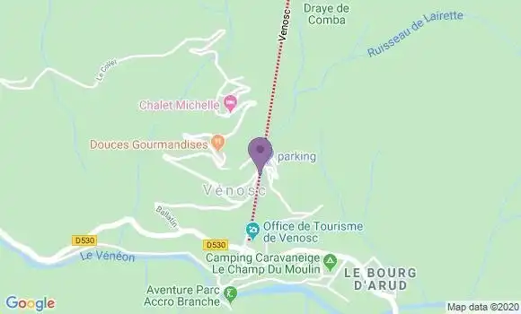 Localisation Venosc Ap - 38520