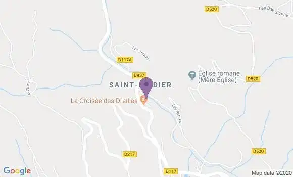 Localisation St Disdier  En Devoluy Ap - 05250