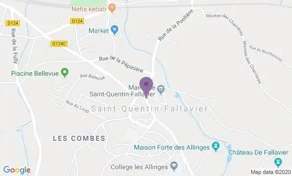 Localisation Villefontaine - 38090
