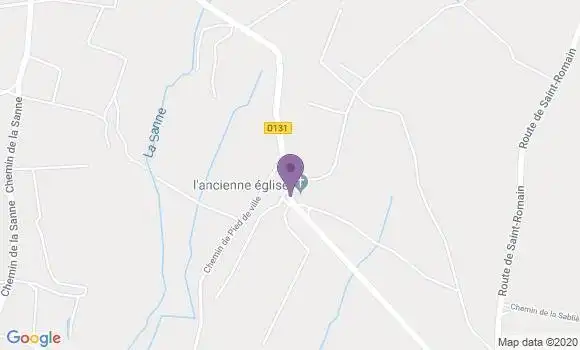 Localisation Ville sous Anjou Ap - 38150