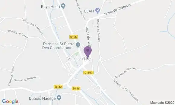 Localisation Viriville Bp - 38980