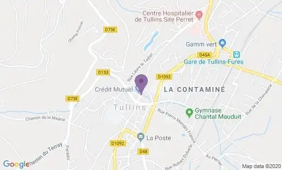 Localisation Fures Bp - 38210