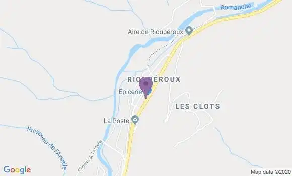Localisation Riouperoux Bp - 38220