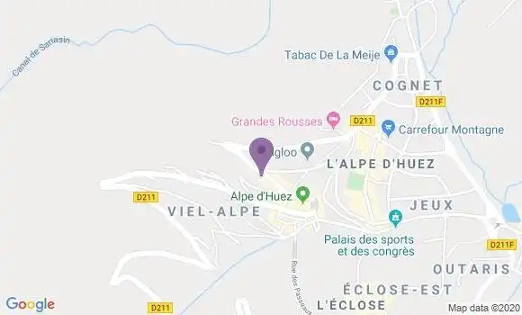 Localisation Alpe d