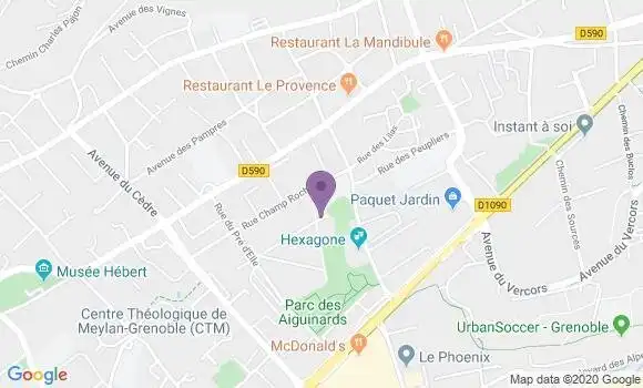 Localisation Meylan a Bp - 38240