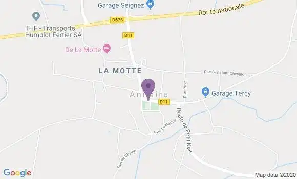 Localisation Annoire Ap - 39120