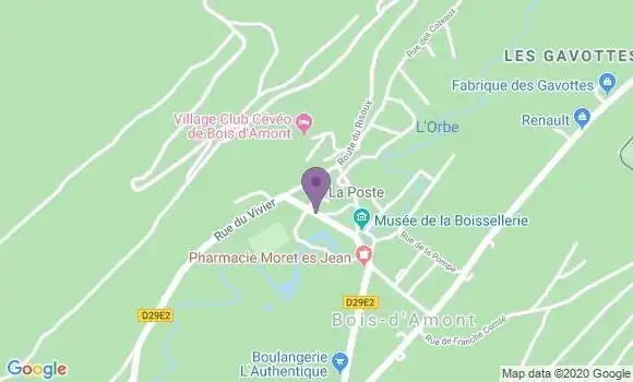 Localisation Bois d