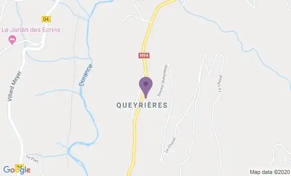 Localisation Saint Martin de Queyrieres Bp - 05120