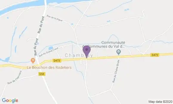 Localisation Chamblay Ap - 39380