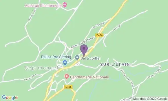 Localisation Septmoncel Bp - 39310