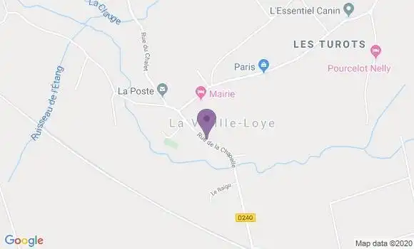 Localisation La Vieille Loye Ap - 39380