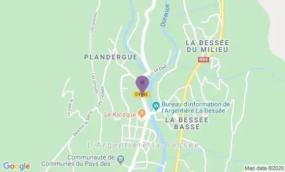 Localisation Vallouise Bp - 05290
