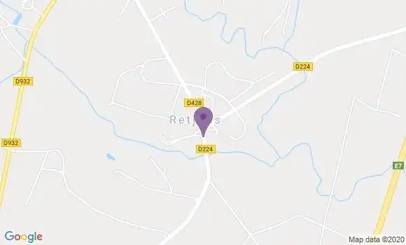 Localisation Retjons Ap - 40120