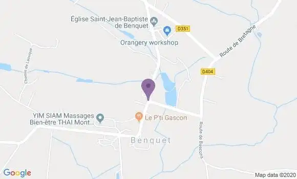 Localisation Benquet Ap - 40280