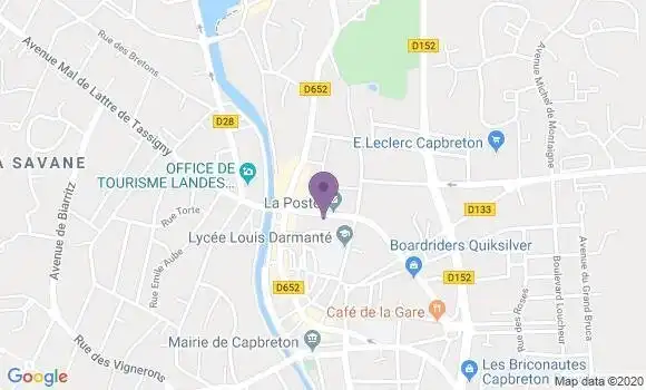 Localisation Capbreton - 40130