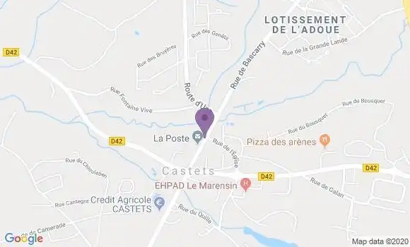 Localisation Castets - 40260