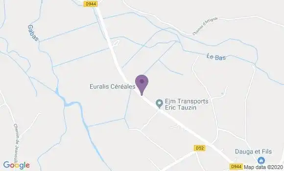 Localisation Coudures Ap - 40500