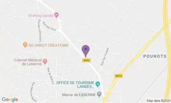 Localisation Labenne Bp - 40530