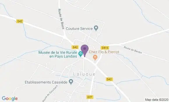 Localisation Laluque Ap - 40465