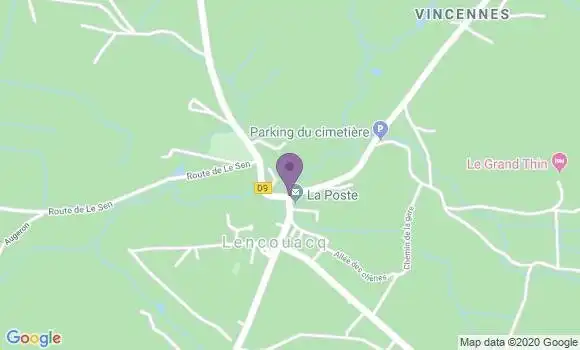 Localisation Lencouacq Ap - 40120