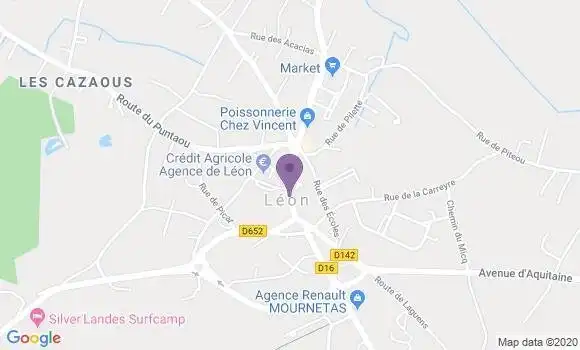 Localisation Leon Bp - 40550