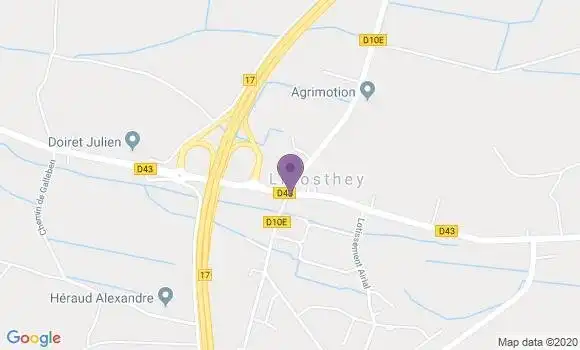 Localisation Liposthey Ap - 40410