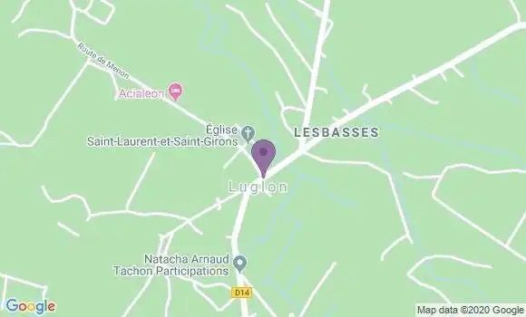Localisation Luglon Ap - 40630