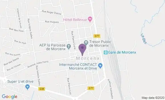 Localisation Morcenx - 40110