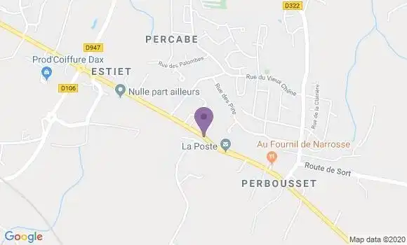 Localisation Narrosse Bp - 40180