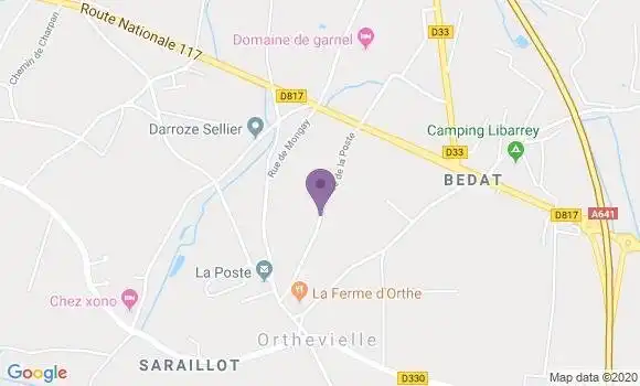 Localisation Orthevielle Bp - 40300