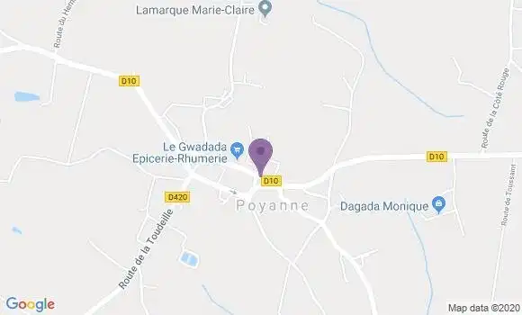 Localisation Poyanne Ap - 40380
