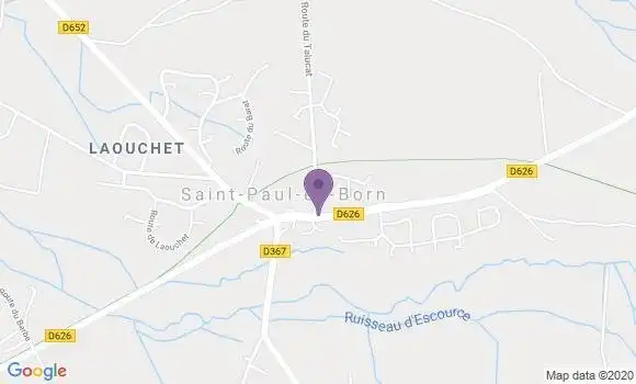 Localisation Saint Paul En Born Ap - 40200