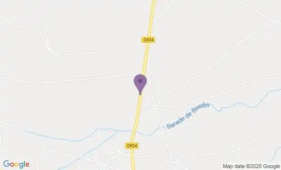 Localisation Saugnacq et Muret Ap - 40410