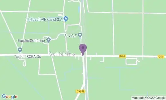 Localisation Solferino Ap - 40210