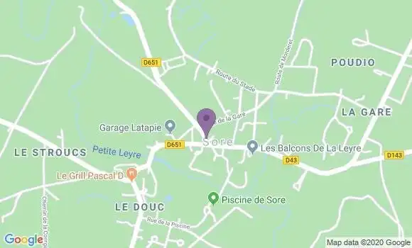Localisation Sore Bp - 40430