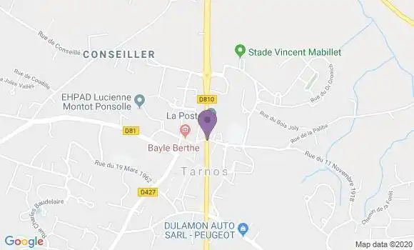 Localisation Tarnos - 40220