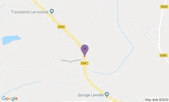 Localisation Tilh Bpx - 40360