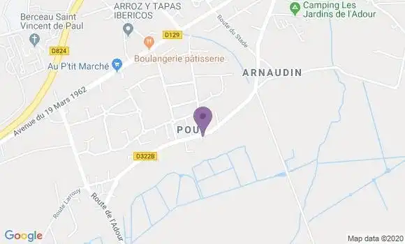 Localisation Buglose Ap - 40990