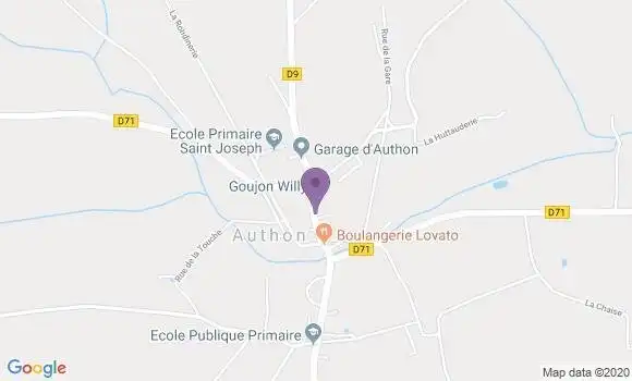 Localisation Authon Ap - 41310