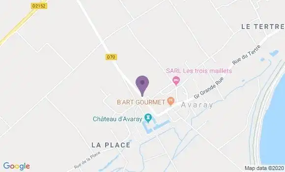 Localisation Avaray Ap - 41500