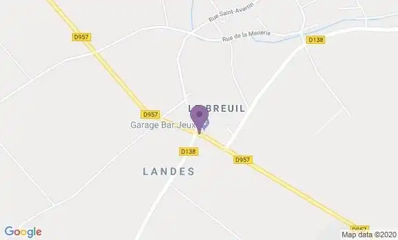 Localisation Champigny En Beauce Ap - 41330