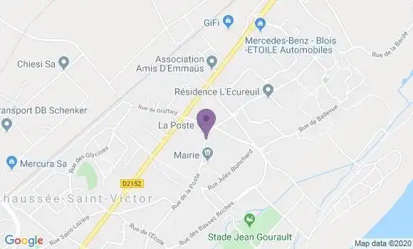 Localisation La Chaussee St Victor - 41260