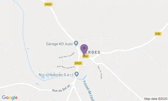 Localisation Verdes Ap - 41240