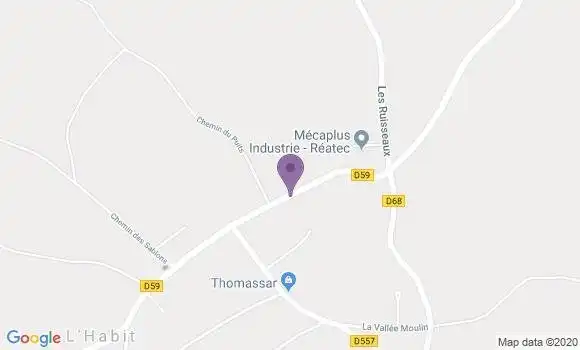 Localisation Couture sur Loir Ap - 41800