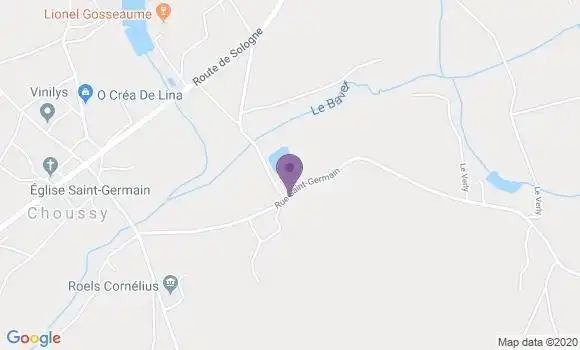 Localisation Couddes Ap - 41700